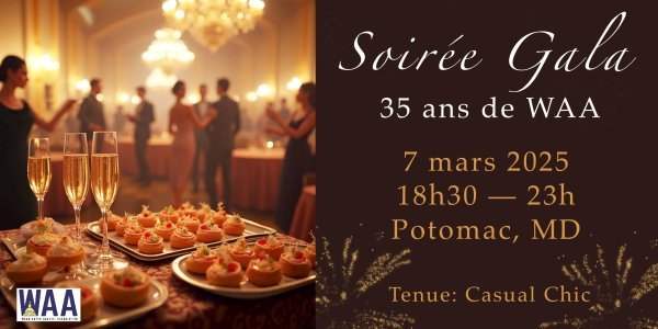 Gala des 35 ans de WAA